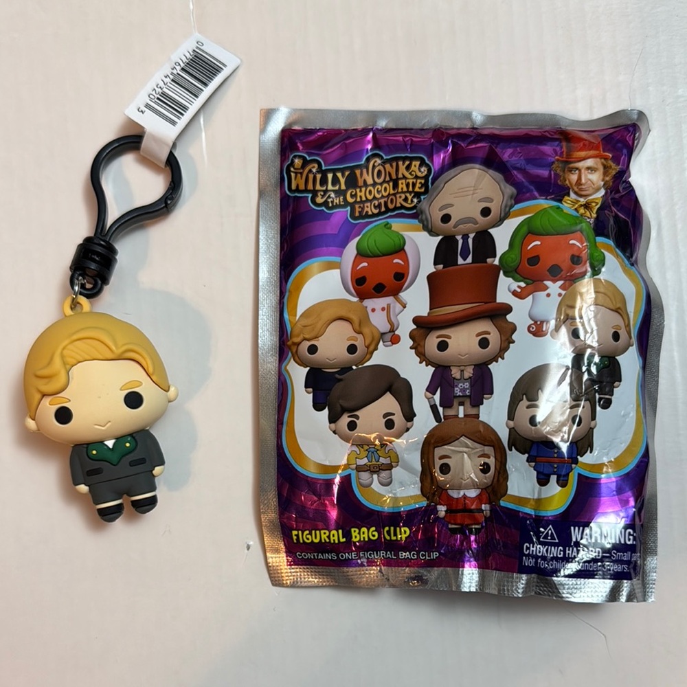 Willy Wonka & The Chocolate Factory Bag Clip